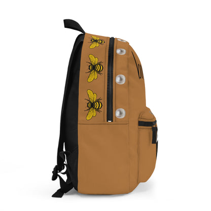 Boujee Baby PEARLS - Backpack BROWN