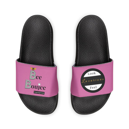 Bee Boujee - PINK Women's Removable-Strap Sandals