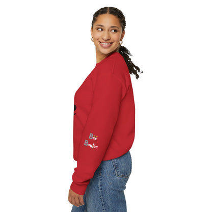 "Beeing" Boujee Ain't Easy- Heavy Blend™ Light Colors Crewneck Sweatshirt