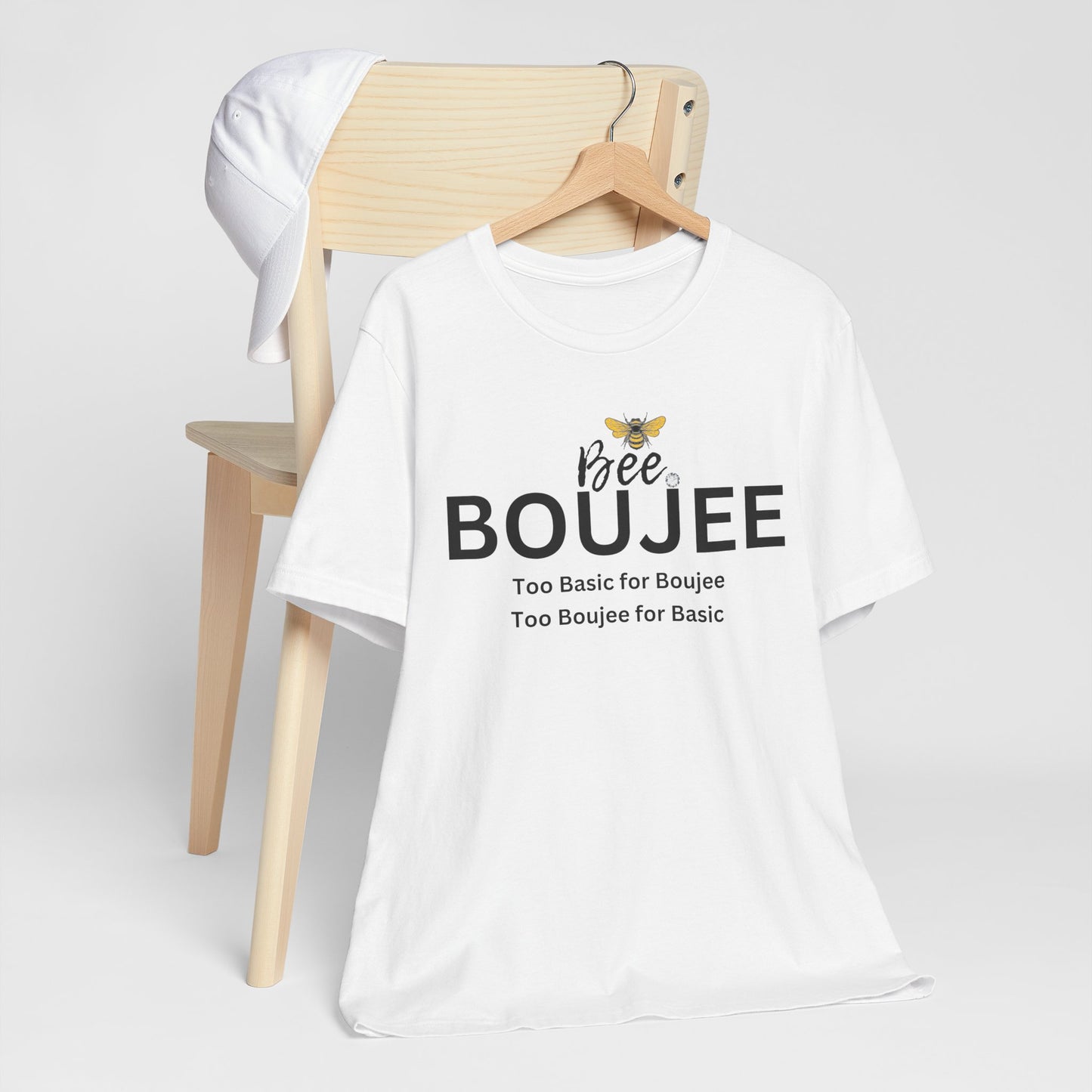 Bee Boujee“Too Basic / Too Boujee” Tee