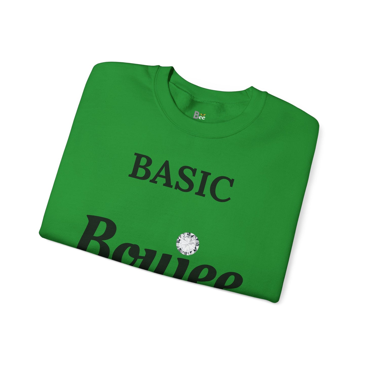 Basic Boujee Blessed - Heavy Blend™ Light Colors Crewneck Sweatshirt