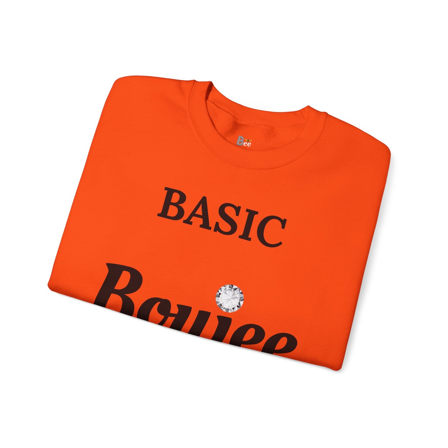 Basic Boujee Blessed - Heavy Blend™ Light Colors Crewneck Sweatshirt