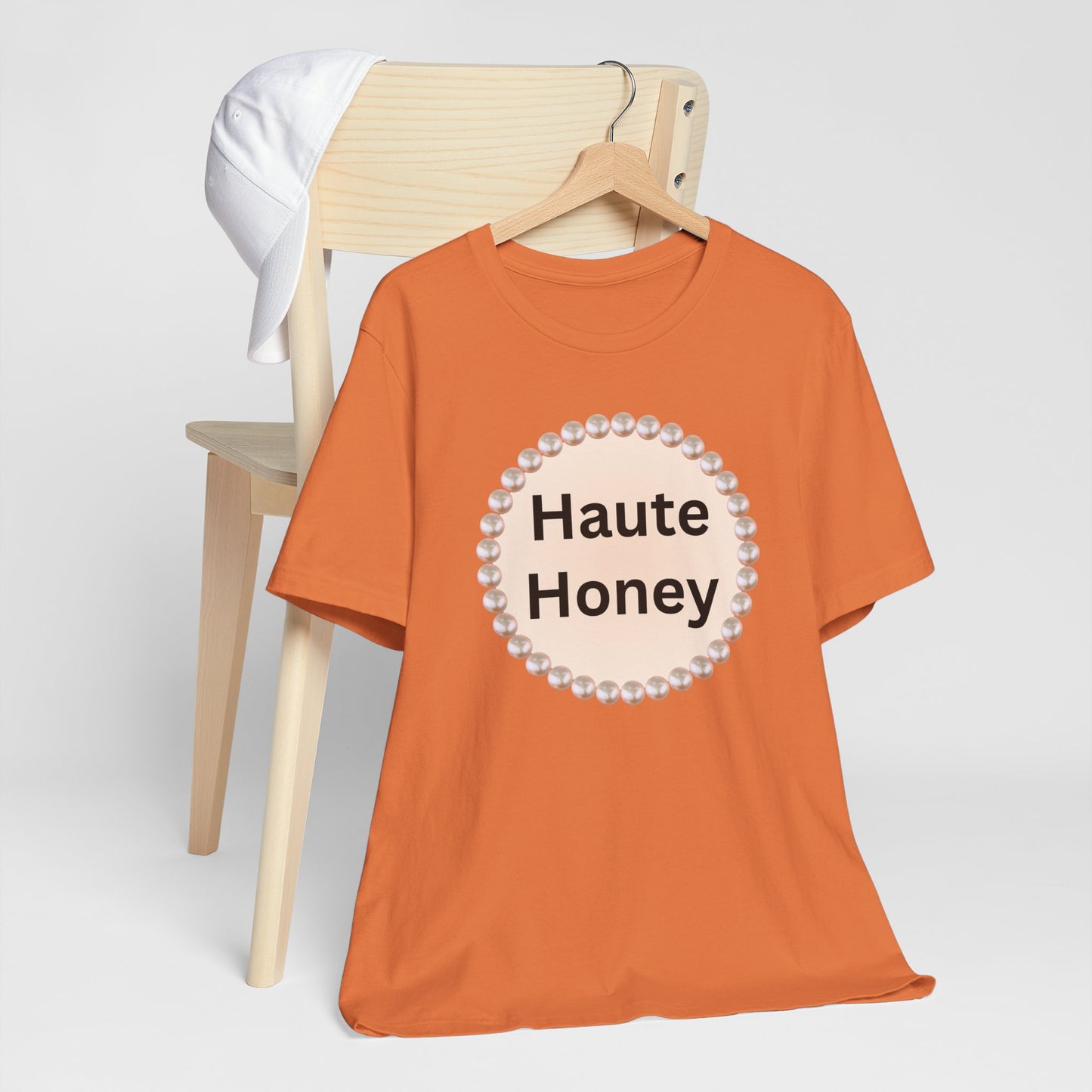Haute Honey Pearl-Framed Luxe Tee