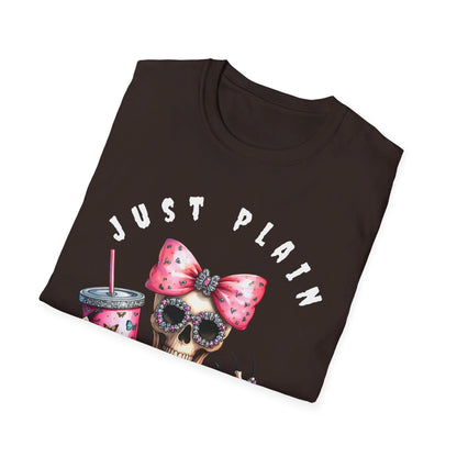 Halloween Just Plain Boujee - Softstyle T-Shirt