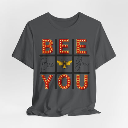 Bee You Marquee Tic-Tac-Toe Tee