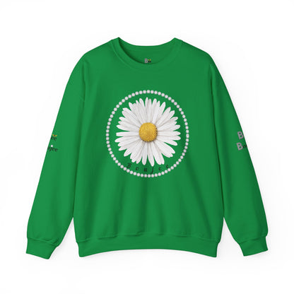 Boujee Daisy - Heavy Blend™ Light Colors Crewneck Sweatshirt