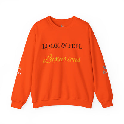 Look & Feel Luxurious - Heavy Blend™ Light Colors Crewneck Sweatshirt