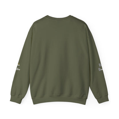 Imma Bad Boujee Bitch Ok With "Beeing" Alone - Heavy Blend™ Dark Colors Crewneck Sweatshirt
