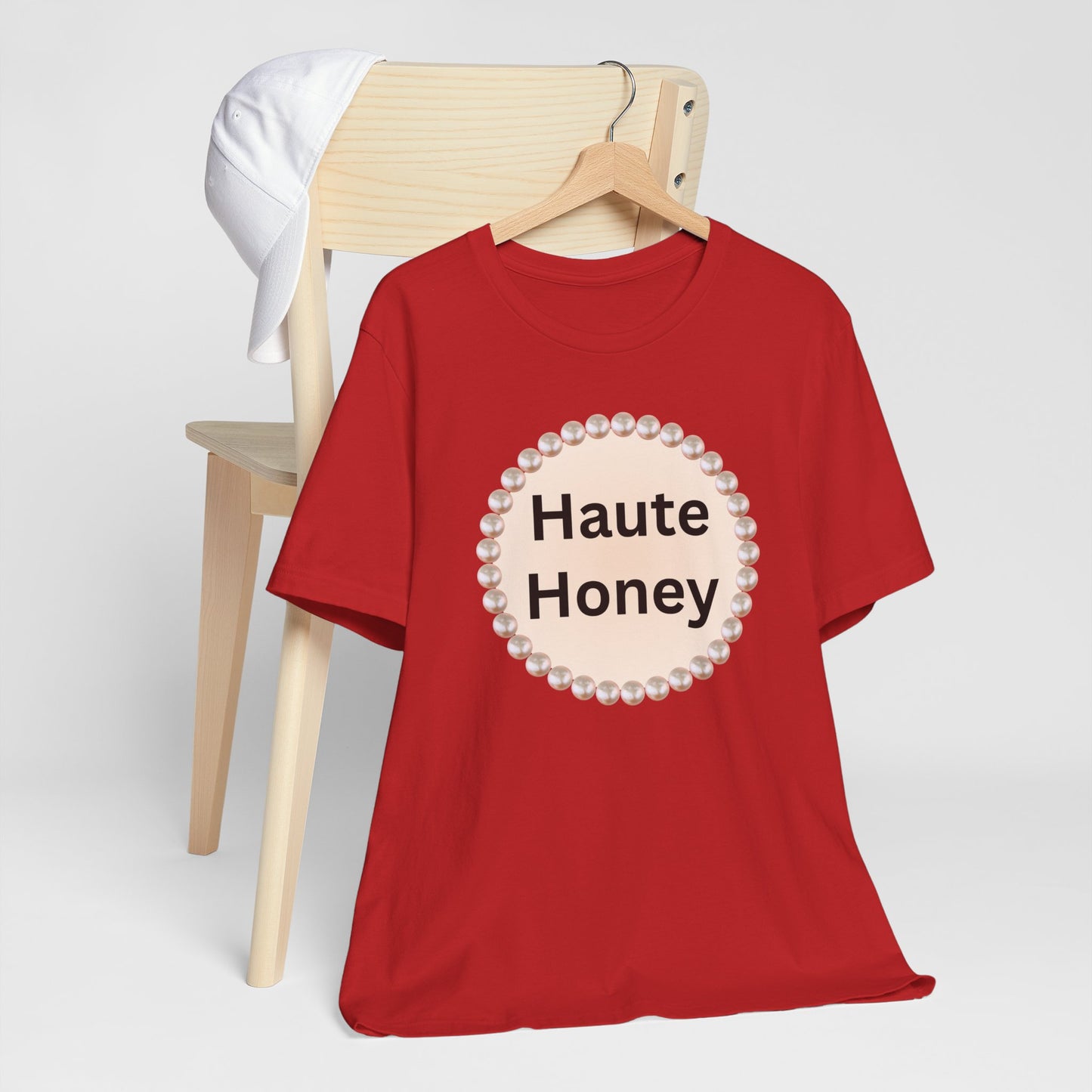 Haute Honey Pearl-Framed Luxe Tee