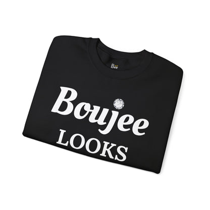 Boujee Looks Good On You - Heavy Blend™ Dark Colors Crewneck Sweatshirt