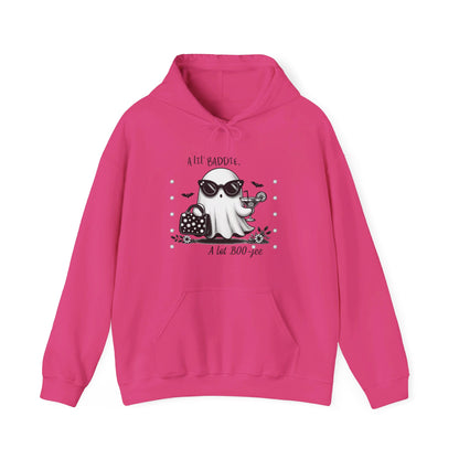Halloween Booo in Boooujee Heavy Blend™ Hooded Sweatshirt
