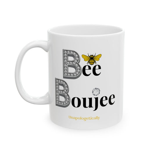 Bee Boujee - Mug WHITE 11oz