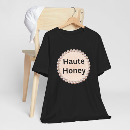 Haute Honey Pearl-Framed Luxe Tee