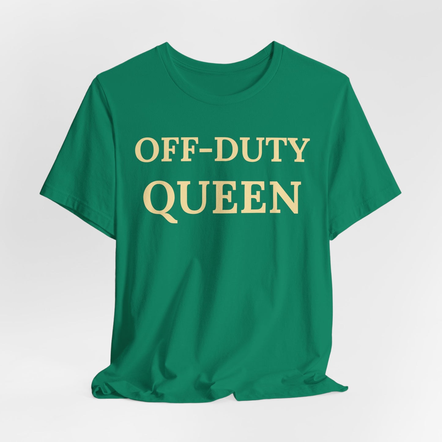 Off-Duty Queen - Luxe Statement Tee