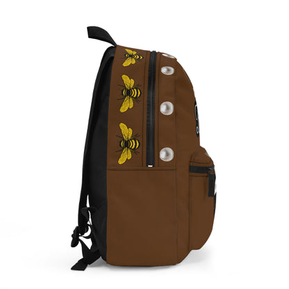 Feeling Boujee PEARLS - Backpack BROWN