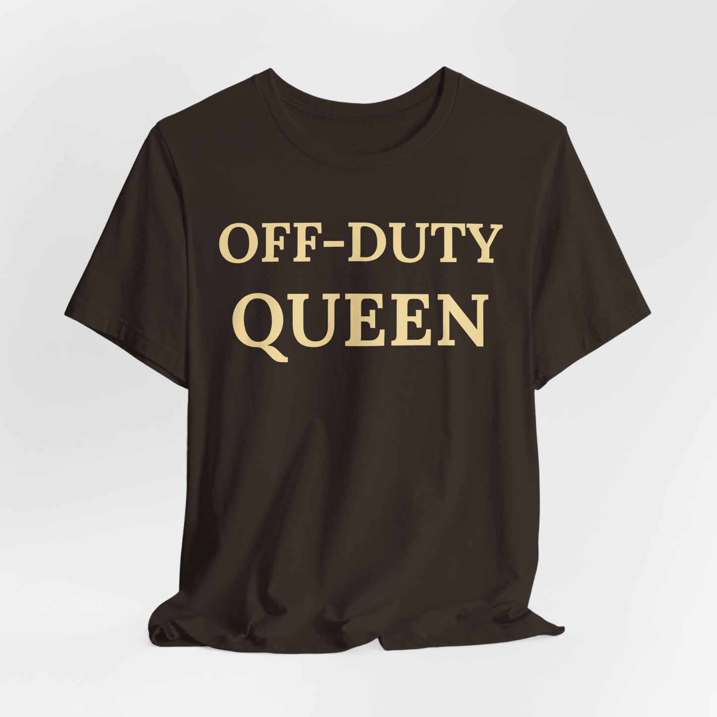 Off-Duty Queen - Luxe Statement Tee