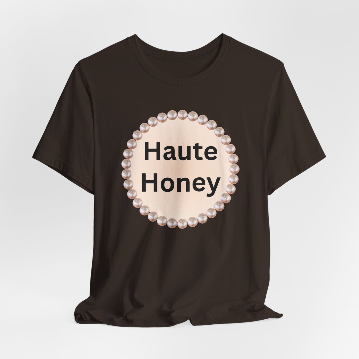 Haute Honey Pearl-Framed Luxe Tee