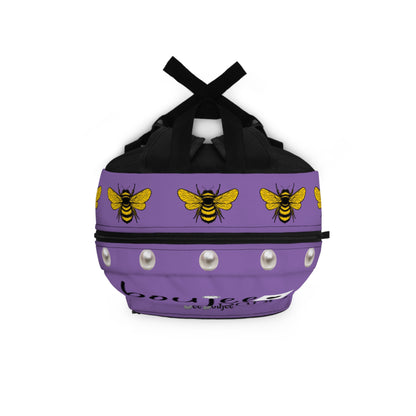 Boujee Baby PEARLS - Backpack PURPLE