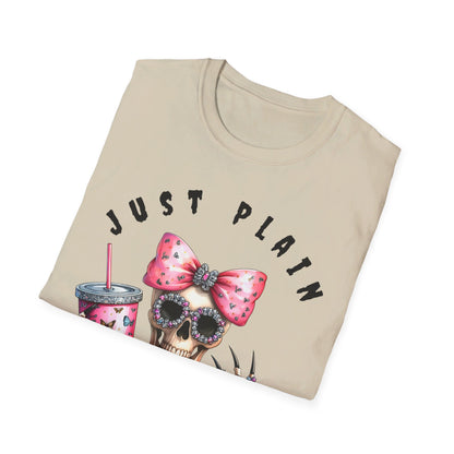 Halloween Just Plain Boujee - Softstyle T-Shirt