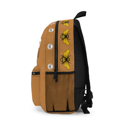 Boujee Baby PEARLS - Backpack BROWN