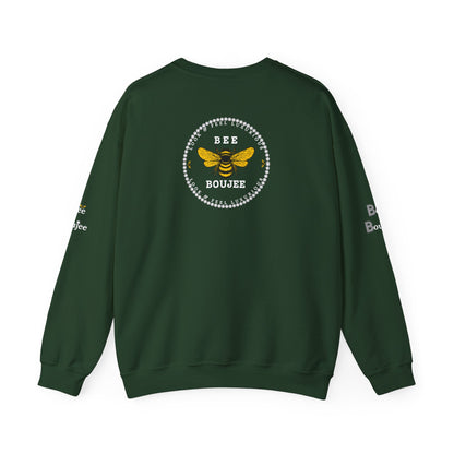 Boujee in My Benz- Heavy Blend™ Dark Colors Crewneck Sweatshirt