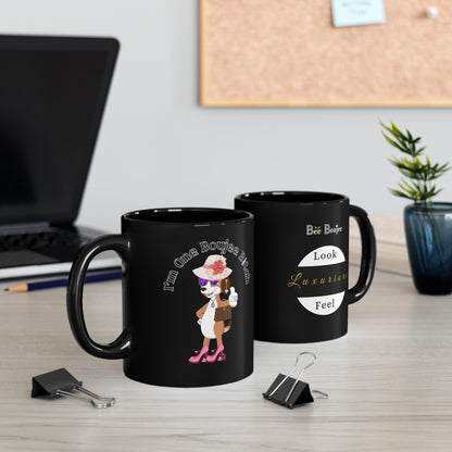 One Boujee Bitch - Mug BLACK 11oz