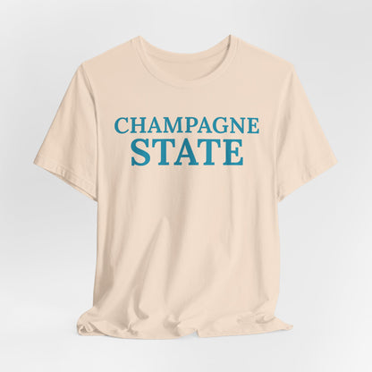 Champagne State — Luxe Graphic Tee