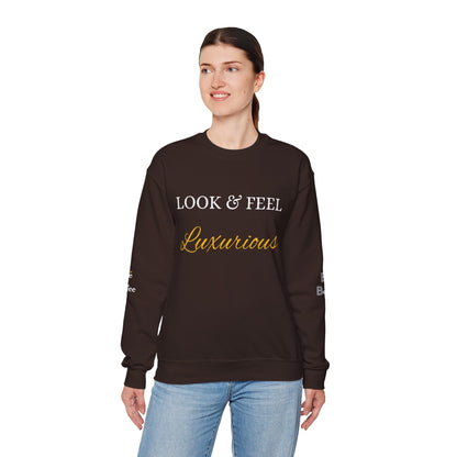 Look & Feel Luxurious - Heavy Blend™ Dark Colors Crewneck Sweatshirt