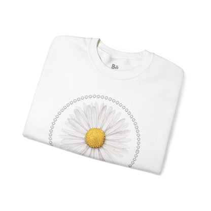 Boujee Daisy - Heavy Blend™ Light Colors Crewneck Sweatshirt