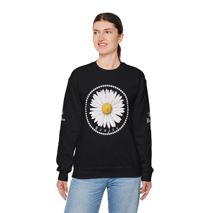 Boujee Daisy - Heavy Blend™ Dark Colors Crewneck Sweatshirt