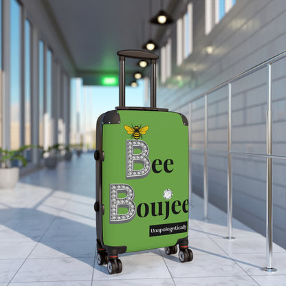 Bee Boujee Luggage - GREEN