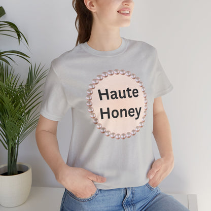 Haute Honey Pearl-Framed Luxe Tee
