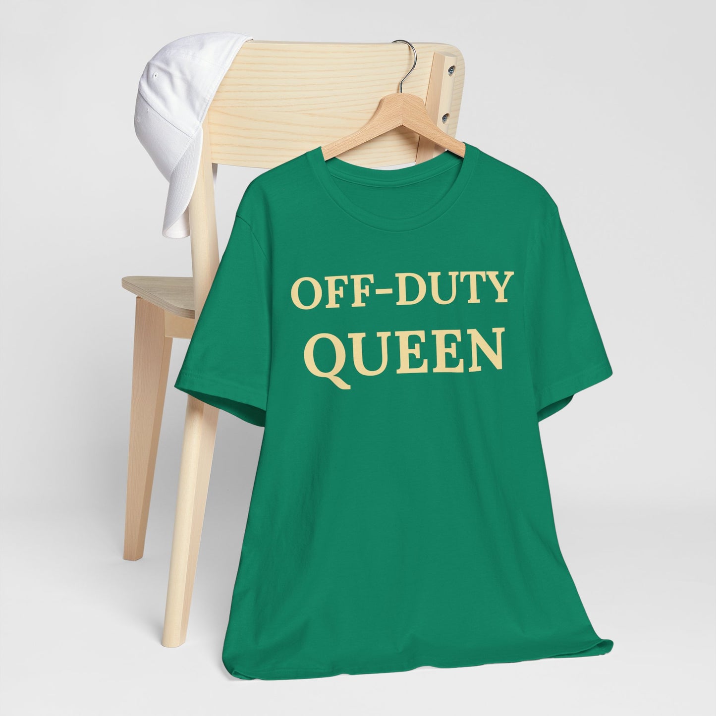 Off-Duty Queen - Luxe Statement Tee