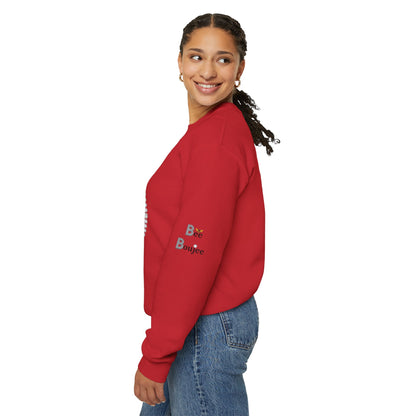Don't Mind My Basic 'Cause I'm Still Boujee - Heavy Blend™ Light Colors Crewneck Sweatshirt