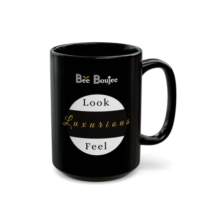 Bee Boujee - Mug BLACK 15oz