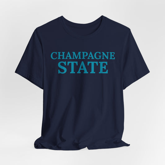 Champagne State — Luxe Graphic Tee
