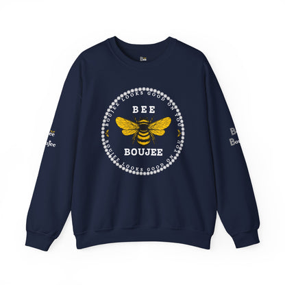 Boujee Looks Good on You - Heavy Blend™ Dark Colors Crewneck Sweatshirt
