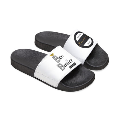 Bee Boujee - WHITE Women's Removable-Strap Sandals