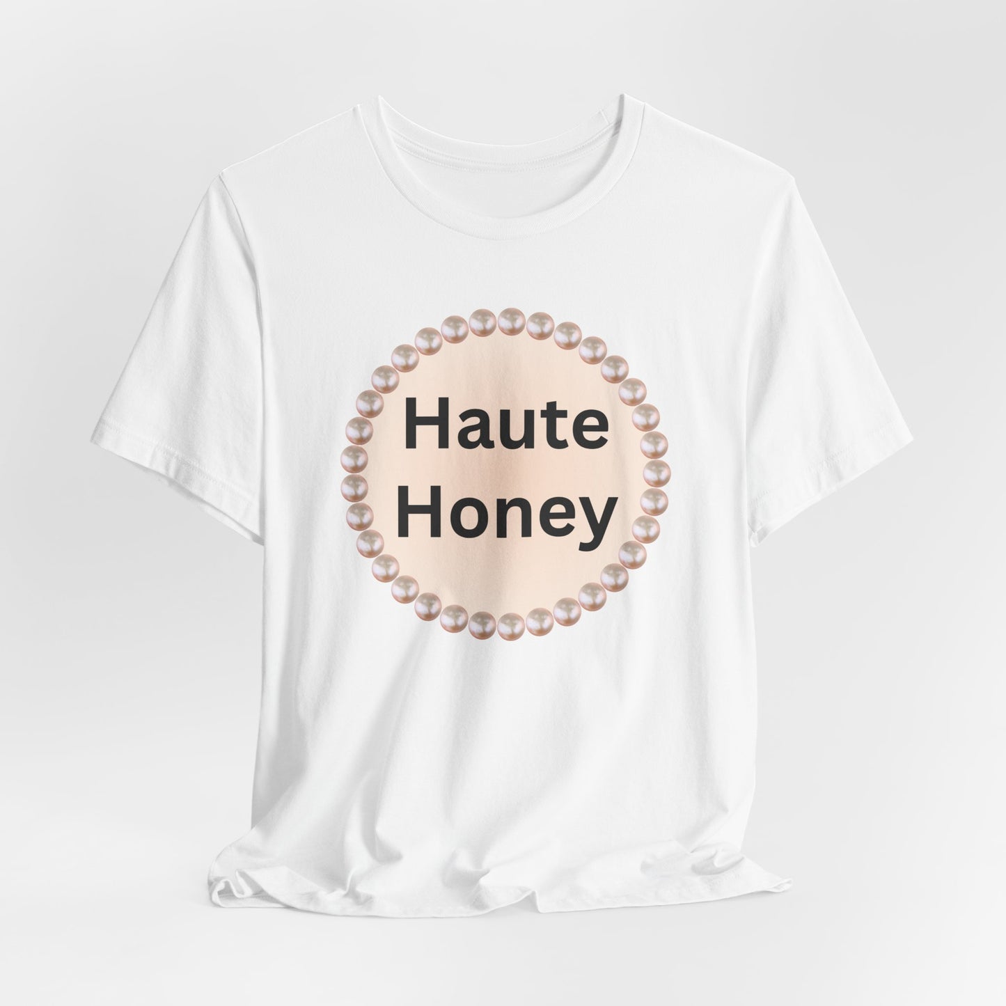 Haute Honey Pearl-Framed Luxe Tee