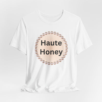 Haute Honey Pearl-Framed Luxe Tee