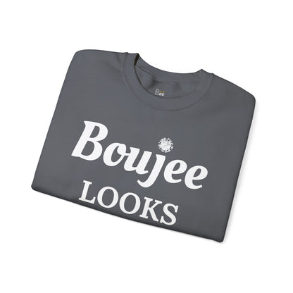 Boujee Looks Good On You - Heavy Blend™ Dark Colors Crewneck Sweatshirt