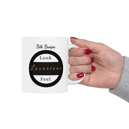 Boujee in Pearls - Mug WHITE 11oz