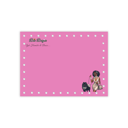 Bee Boujee DIAMONDS Stroll 04 - Post-it® Note Pads 8x6