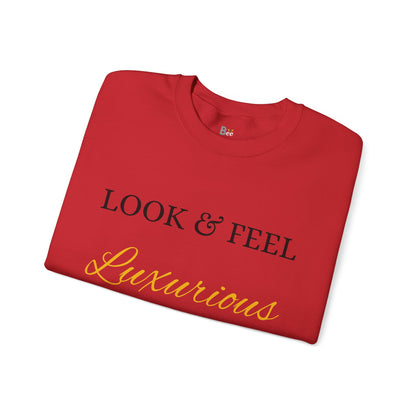 Look & Feel Luxurious - Heavy Blend™ Light Colors Crewneck Sweatshirt