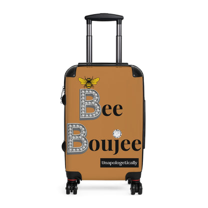 Bee Boujee Luggage - LIGHT BROWN