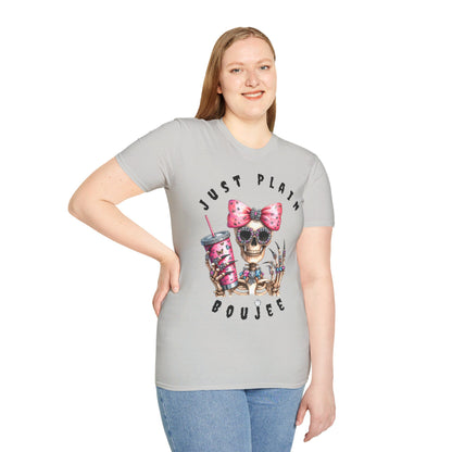 Halloween Just Plain Boujee - Softstyle T-Shirt