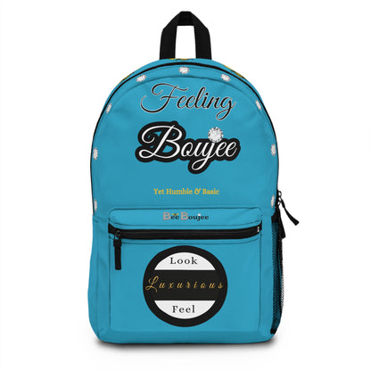 Feeling Boujee DIAMONDS - Backpack TURQUOISE