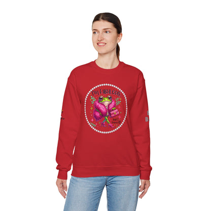 Boujee Frog I'm Fabulous And I Know It - Heavy Blend™ Light Colors Crewneck Sweatshirt