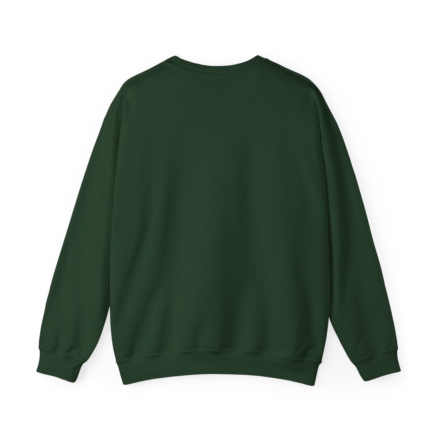Bee Boujee - Boujee Smiley Face Turquoise in Pearls Heavy Blend™ Dark Colors Crewneck Sweatshirt