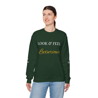 Look & Feel Luxurious - Heavy Blend™ Dark Colors Crewneck Sweatshirt
